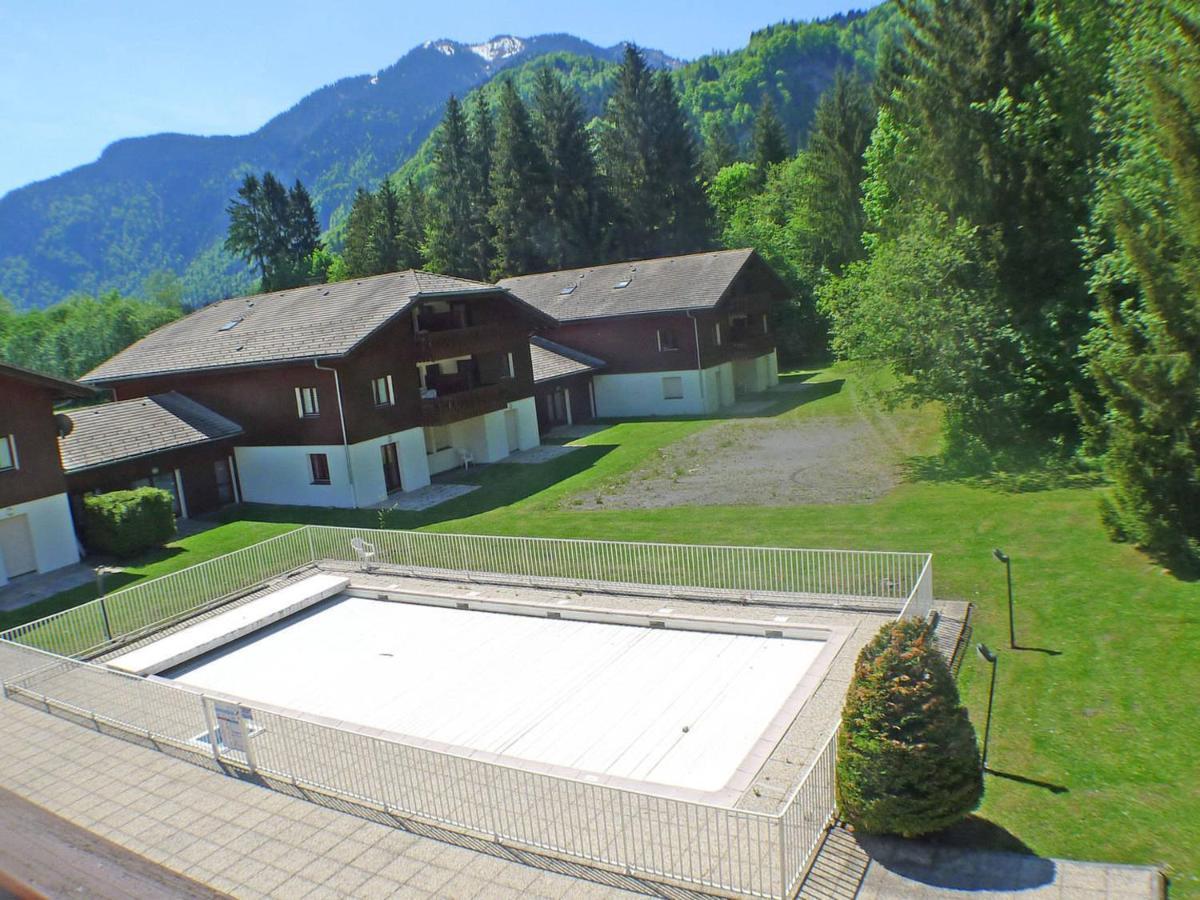 Studio Mansarde Avec Balcon, Piscine Et Parking Souterrain A Samoens - Fr-1-629-92 エクステリア 写真